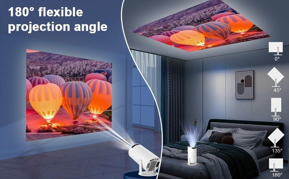Portable Projector HD Android 11 Projector