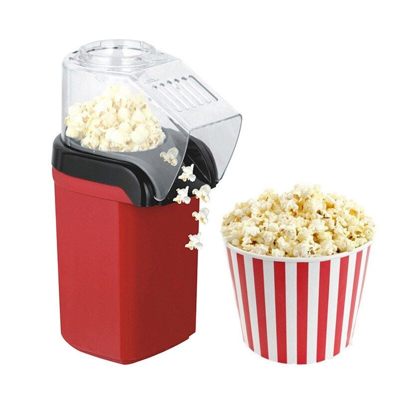 Mini Hot Air Popcorn Maker β Oil-Free, Easy & Healthy Snack Machine