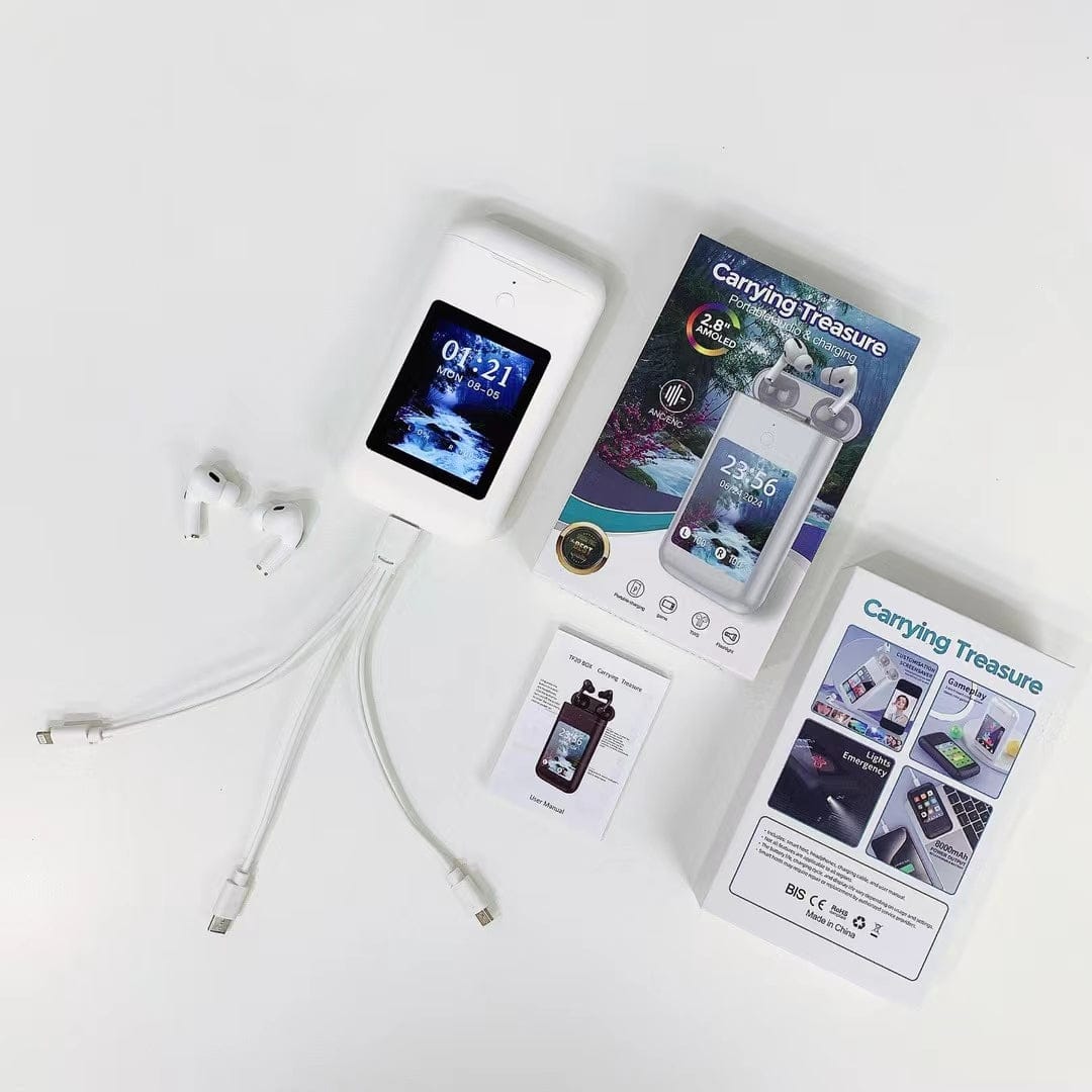 TF20 MULTIPURPOSE POWERBANK WITH AIRPODS