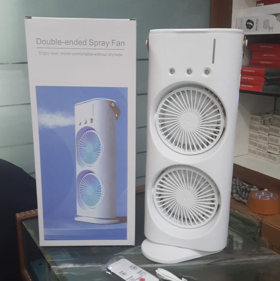 portable Doul Fan Rechargeable cooler cum A/C