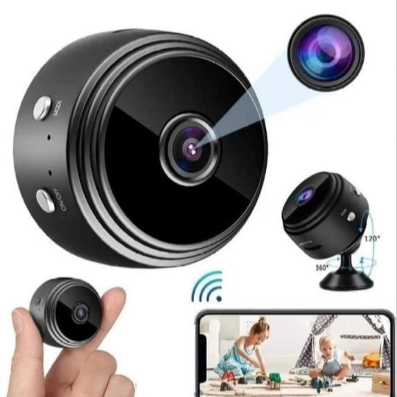 WiFi HD Wireless Mini Security Camera | Night Vision | Portable & Lightweight