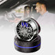 Universal Car Speed Wheel Hub Perfume Air Freshener 360° Rotating Car Perfume Solar Energy Fragrance