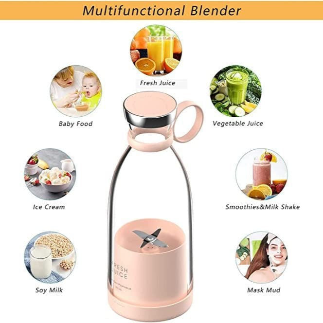 Electric Portable Mini Juicer Bottle