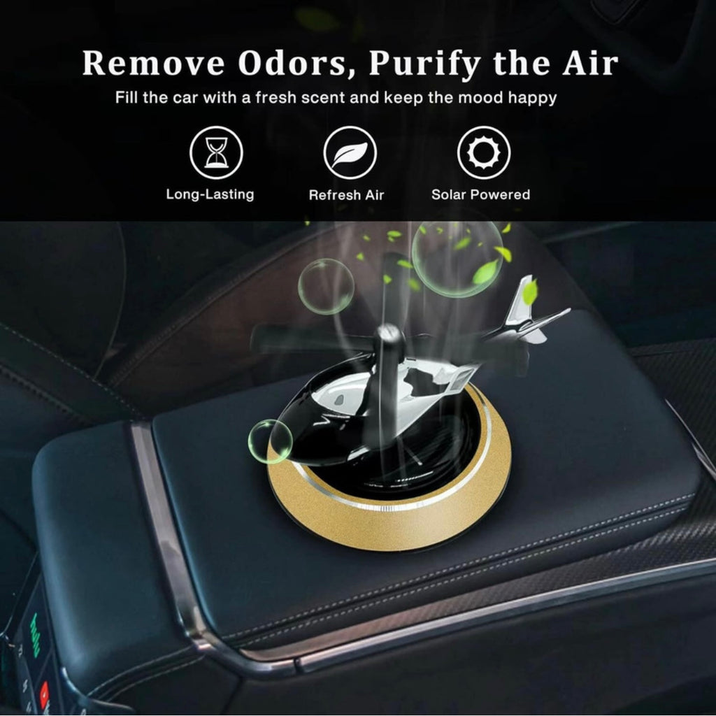 Luxury Helicopter Car Solar Perfume