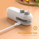 Portable Mini Bag Sealer with Cutter & Magnetic Base — USB Rechargeable