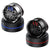 Universal Car Speed Wheel Hub Perfume Air Freshener 360° Rotating Car Perfume Solar Energy Fragrance