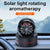 Universal Car Speed Wheel Hub Perfume Air Freshener 360° Rotating Car Perfume Solar Energy Fragrance