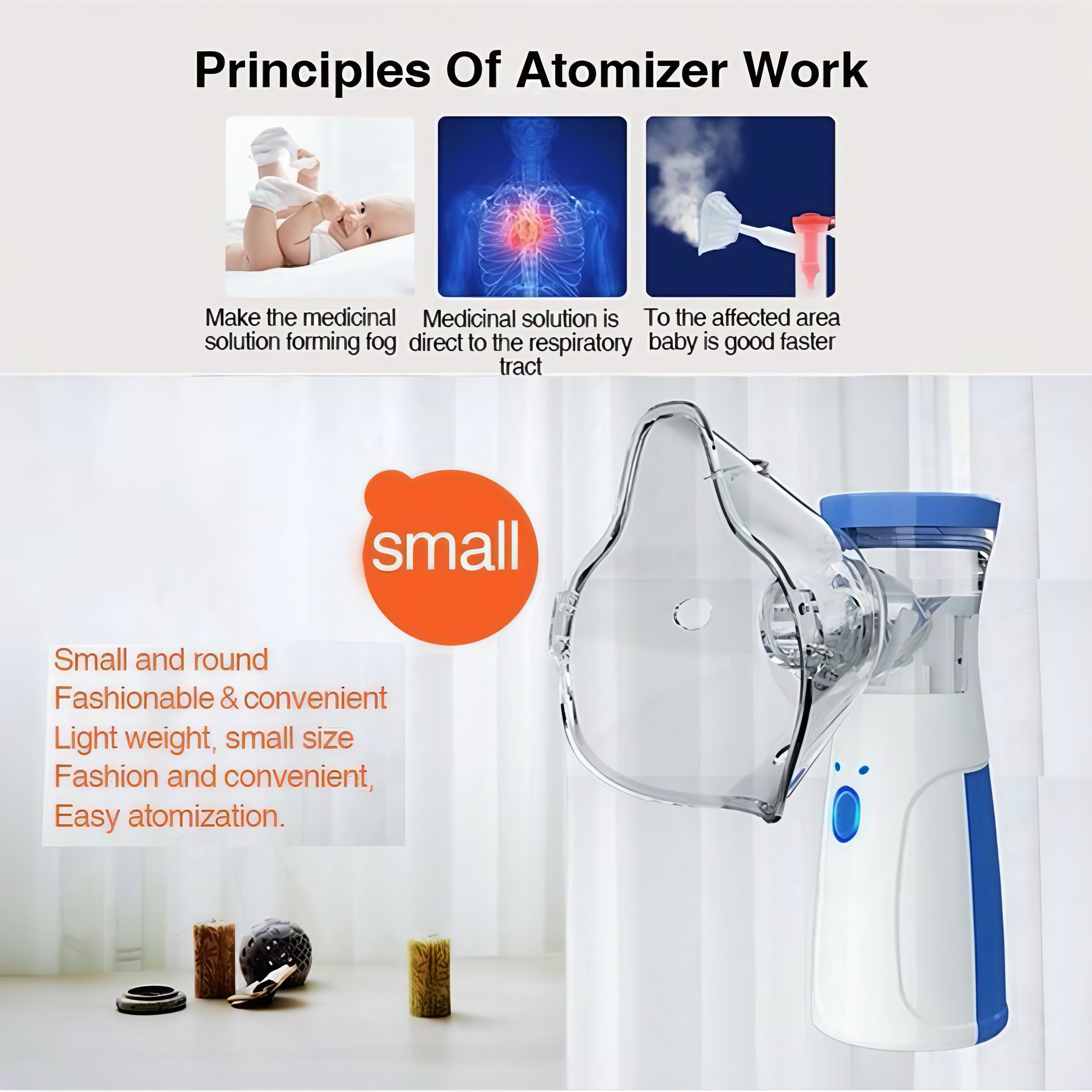 Portable Mesh Nebulizer