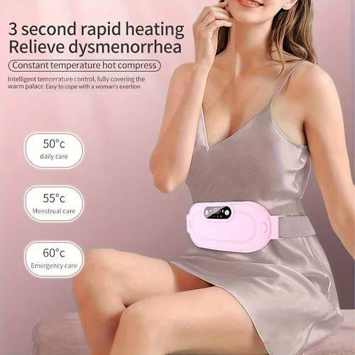 Portable Menstrual Heating Pad – Cordless Electric Heating Pad for Period Cramps