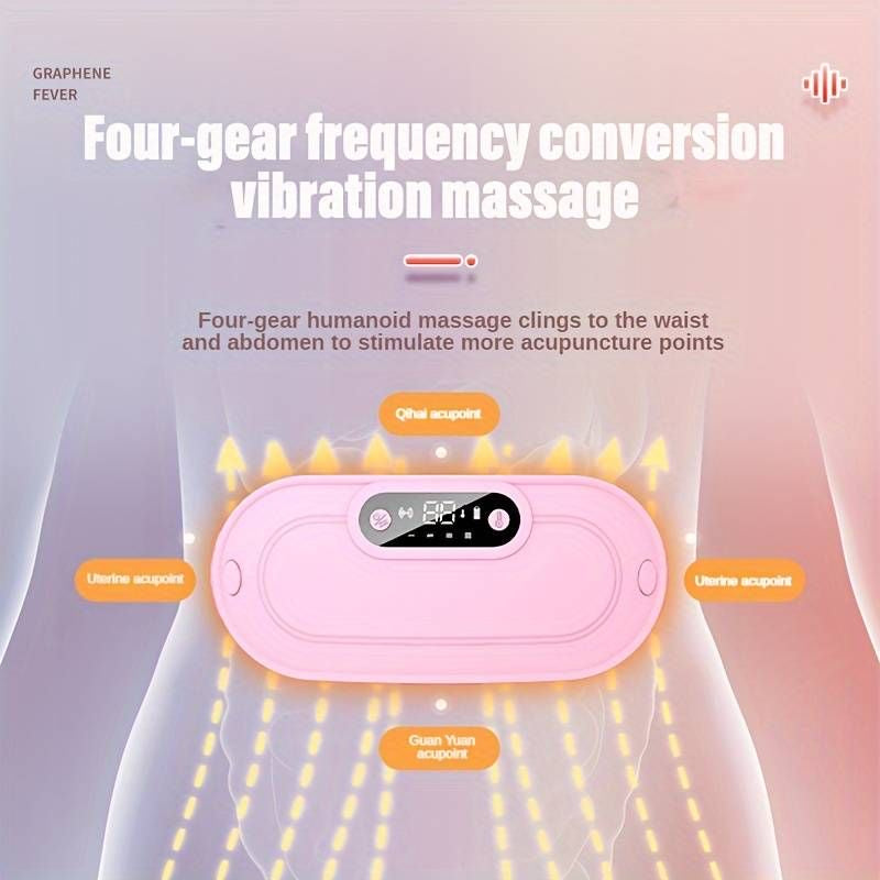 Portable Menstrual Heating Pad – Cordless Electric Heating Pad for Period Cramps