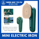 ✨ Portable Mini Steam Iron – Quick & Easy Wrinkle Remover
