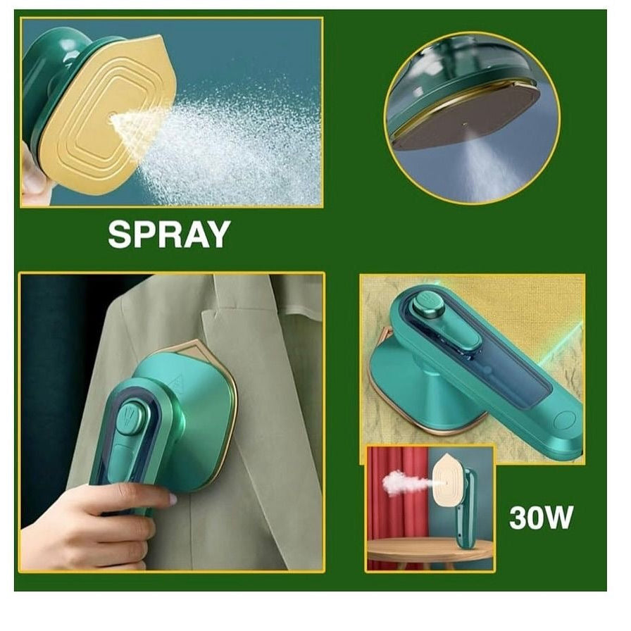 ✨ Portable Mini Steam Iron – Quick & Easy Wrinkle Remover