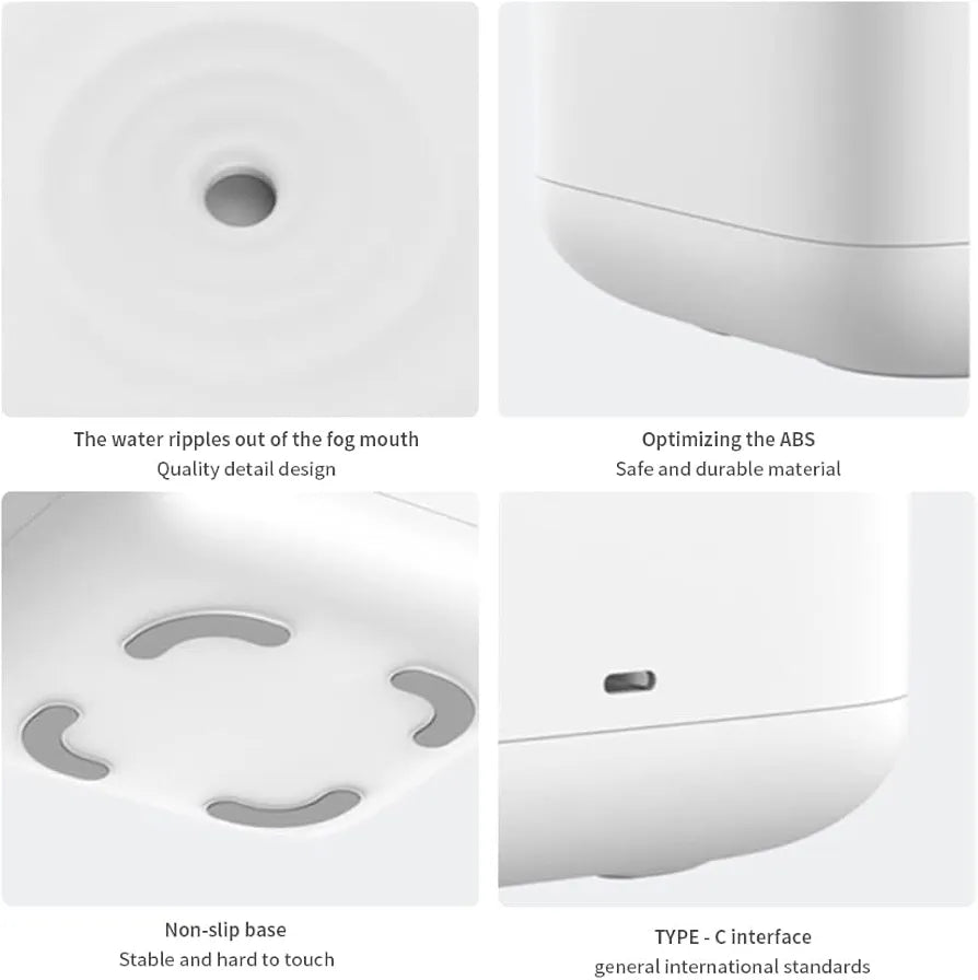 Humidifier+Smart Mist – Silent Ultrasonic Air Freshener with LED Display