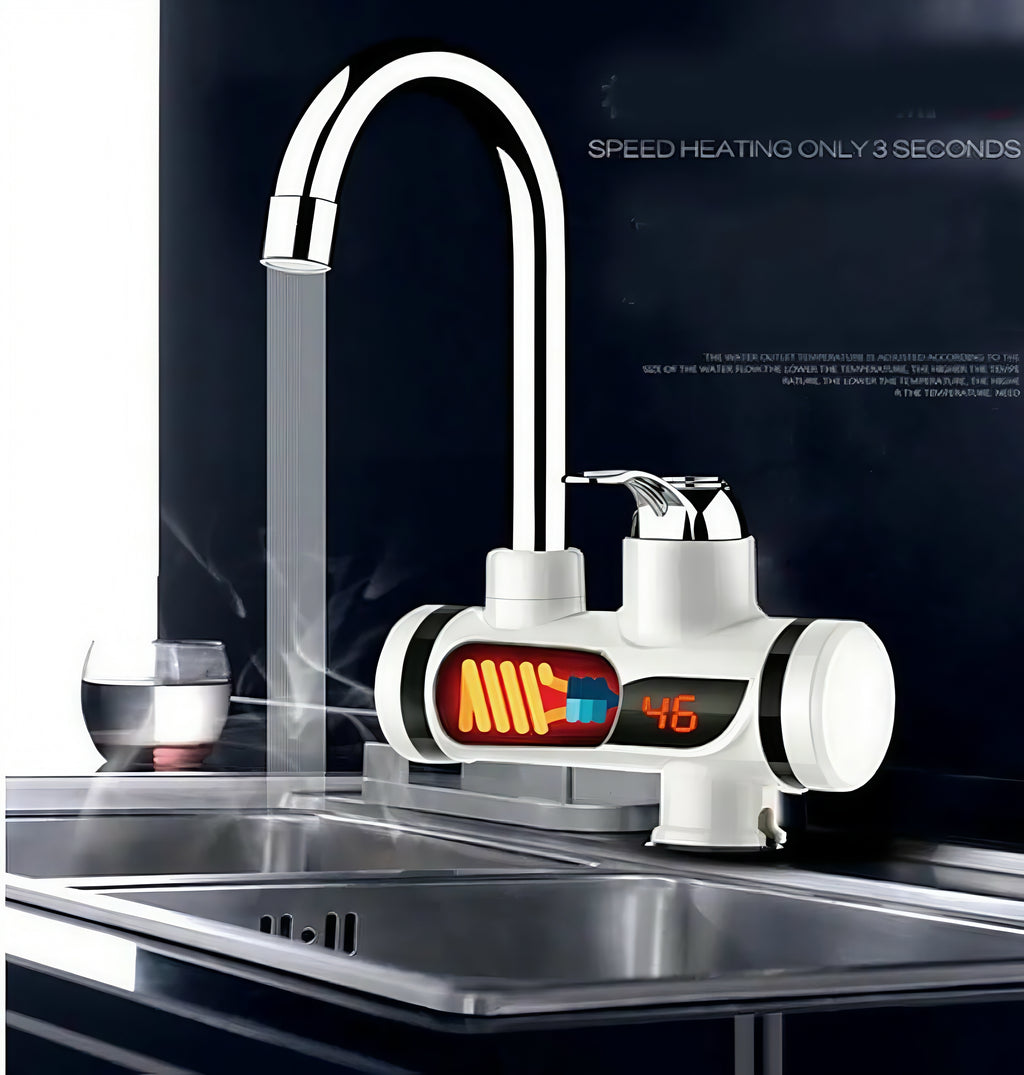 Instant Electric Water Heater Tap with Digital Display